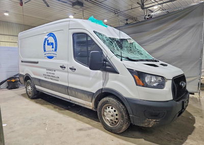 2023 Ford Transit T-250 Utility / Service Van, Front End damage, Copart lot 46298716, photo 4 of 13