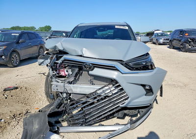 2026 Toyota Grand Highlander Hybrid Max Platinum, Front End damage, Copart lot 51891336, photo 5 of 15