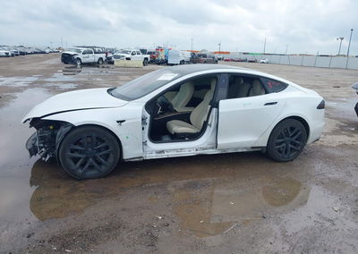 2022 Tesla Model S Dual Motor All-wheel Drive, uszkodzenie: Lewy bok, Iaai lot 44927642, zdjęcie 14 z 18