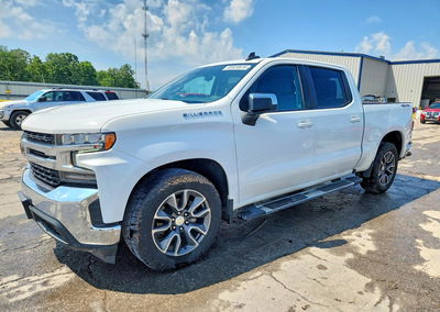 2021 Chevrolet Silverado K1500 Lt, daño Granizo, Copart lote 55920876