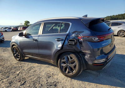 2021 Kia Sportage S, daño Trasero, Copart lote 57198096, foto 2 de 12