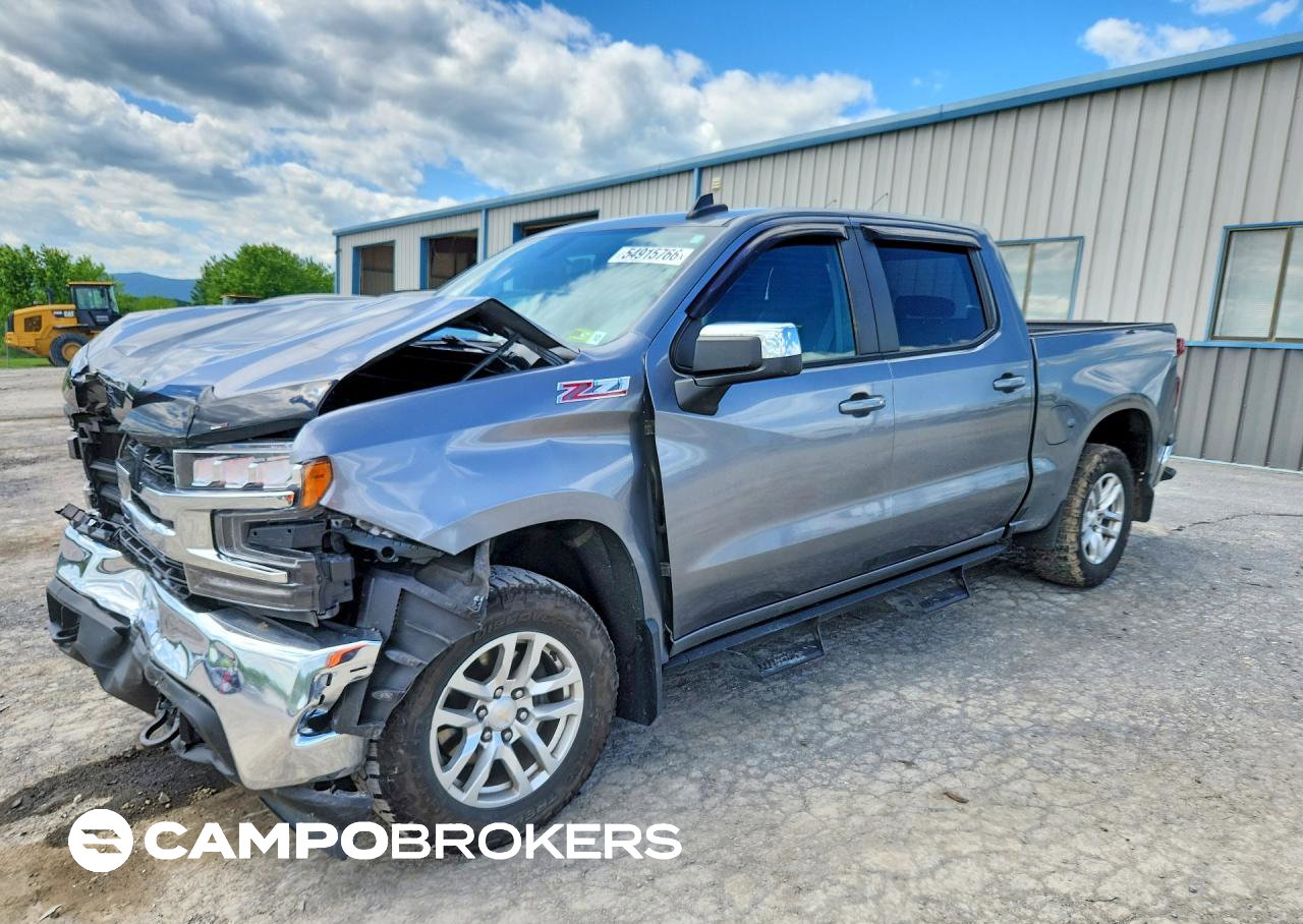 2021 Chevrolet Silverado K1500 Lt, uszkodzenie: Przód, Copart lot 54915766