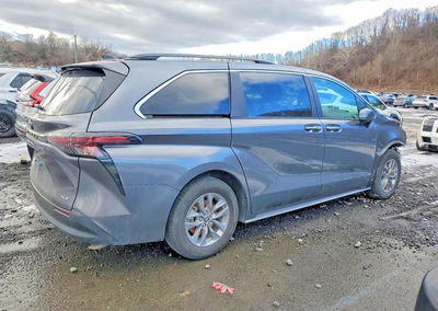 2025 Toyota Sienna Xle 8-passenger, daño Frontal, Copart lote 48802836, foto 3 de 13