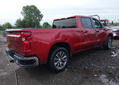 2022 Chevrolet Silverado 1500 Ltd 4wd  Standard Bed Lt, пошкодження: Правий бік, Iaai лот 45181526, фото 4 з 16