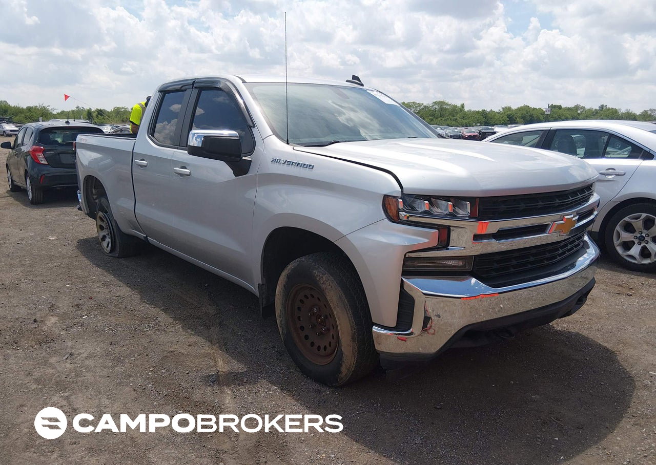 2020 Chevrolet Silverado 1500, daño Engine Damage, Iaai lote 45112338