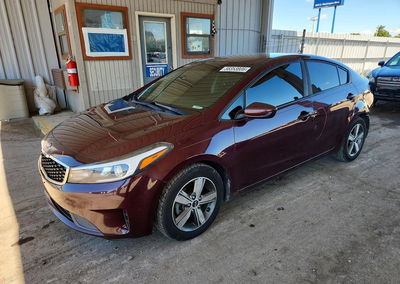 2018 Kia Forte Lx, daño Trasero, Copart lote 58353806