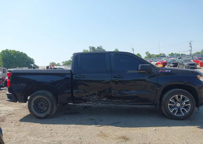 2022 Chevrolet Silverado 1500 4wd  Short Bed Rst, daño Lateral derecho, Iaai lote 44935199, foto 13 de 16