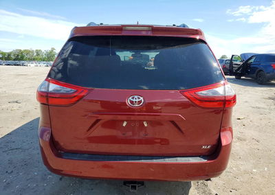 2020 Toyota Sienna Xle Premium 8-passenger, Front End damage, Copart lot 53019486, photo 6 of 15
