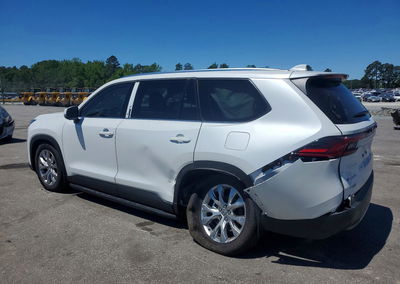 2026 Toyota Grand Highlander Hybrid Limited, Side damage, Copart lot 53567246, photo 2 of 13