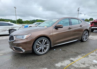 2020 Acura Tlx Technology, daño Frontal, Copart lote 57916246