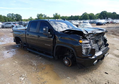 2021 Chevrolet Silverado 2500hd 4wd  Standard Bed Ltz, daño Frontal, Iaai lote 45217176