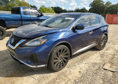 2020 Nissan Murano Sv, Minor Dents/Scratches damage, Copart lot 77176625