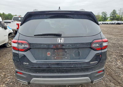 2025 Honda Pilot Touring, daño Lateral, Copart lote 51590316, foto 6 de 13