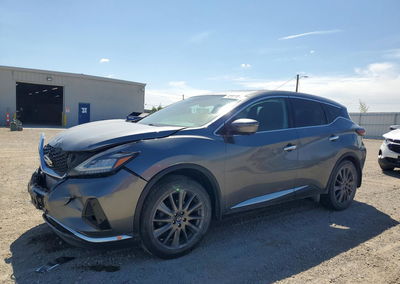 2021 Nissan Murano Sv, daño Frontal, Copart lote 52615696