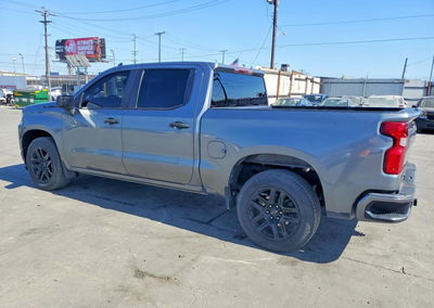 2022 Chevrolet Silverado Ltd C1500 Custom, пошкодження: Незначні вм’ятини/подряпини, Copart лот 58126476, фото 2 з 12