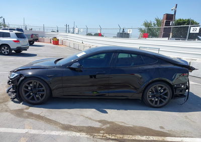 2023 Tesla Model S, пошкодження: Front & Rear, Iaai лот 45136120, фото 15 з 19
