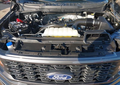 2024 Ford F-150 Stx, daño Lateral izquierdo, Iaai lote 43830412, foto 10 de 16