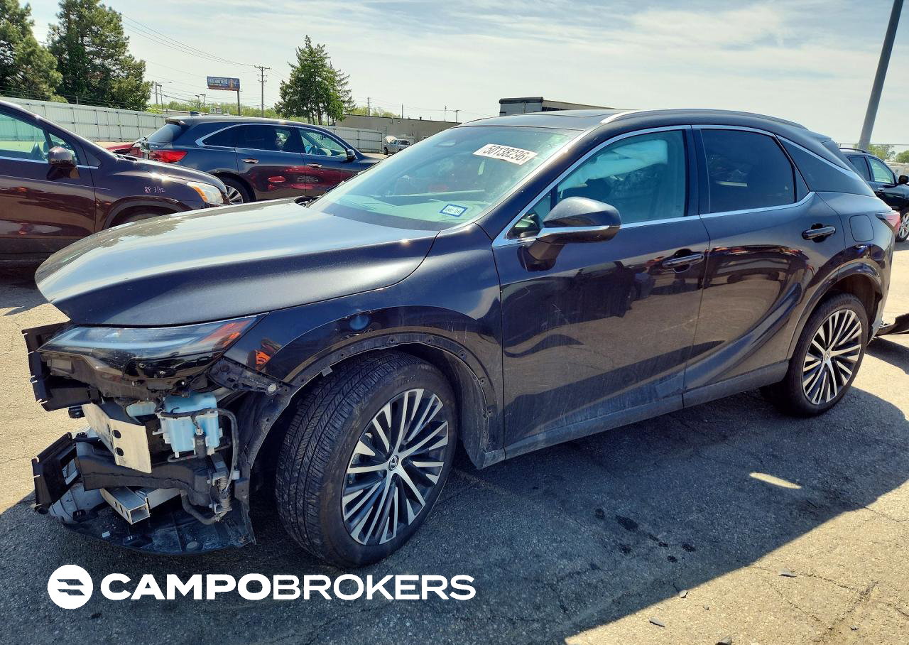 2023 Lexus Rx 350h Premium+, daño Frontal, Copart lote 50138296