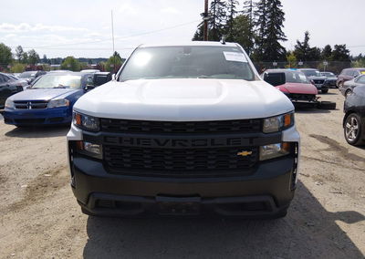 2019 Chevrolet Silverado 1500 Work Truck, daño Lateral izquierdo, Iaai lote 45014200, foto 12 de 21