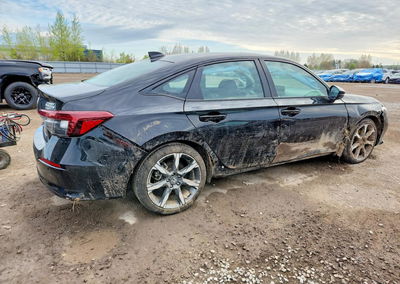 2025 Honda Civic Sport, Side damage, Copart lot 53595236, photo 3 of 12