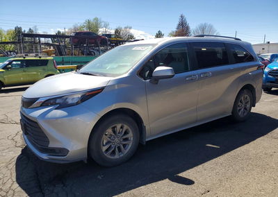 2025 Toyota Sienna Le 8-passenger, Rear End damage, Copart lot 49972446