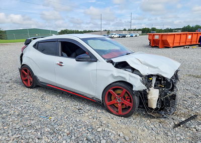 2020 Hyundai Veloster N Base, daño Frontal, Copart lote 55309626, foto 4 de 13