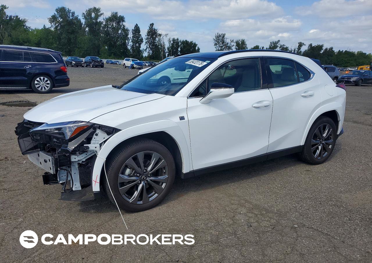 2024 Lexus Ux 250h, Front End damage, Copart lot 55433176