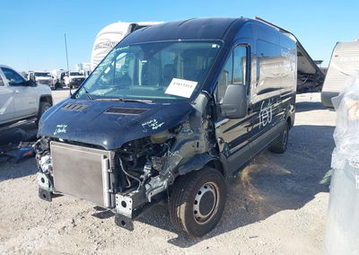 2024 Ford Van, Front End damage, Iaai lot 43813414, photo 2 of 18