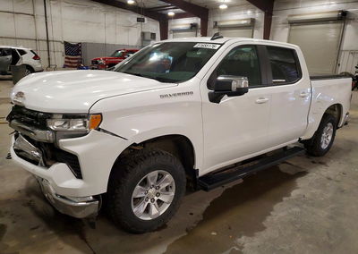 2024 Chevrolet Silverado K1500 Lt, daño Frontal, Copart lote 51655176