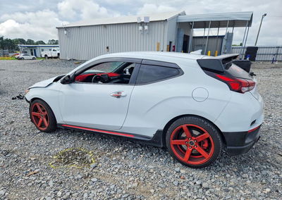 2020 Hyundai Veloster N Base, daño Frontal, Copart lote 55309626, foto 2 de 13