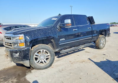2019 Chevrolet Silverado K2500 High Country, Front End damage, Copart lot 53374006