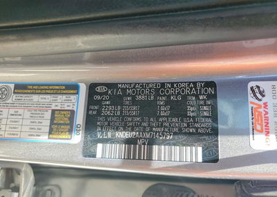2021 Kia Seltos S, daño Frontal, Copart lote 55276366, foto 14 de 14