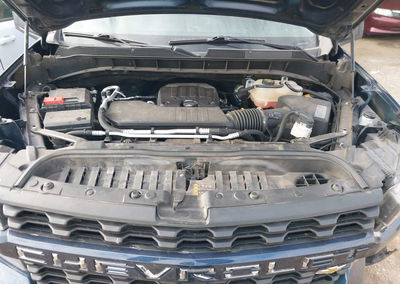 2021 Chevrolet Silverado 1500 2wd  Short Bed Custom, пошкодження: Лівий бік, Iaai лот 43919312, фото 10 з 17