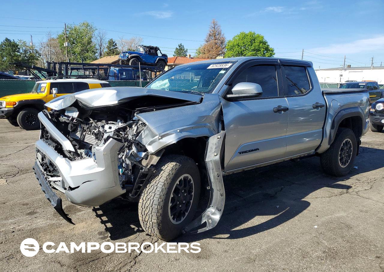 2025 Toyota Tacoma Trd Off-road, пошкодження: Передня частина, Copart лот 52928836