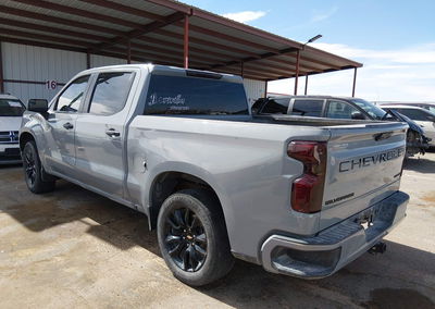 2024 Chevrolet Silverado 1500 2wd  Short Bed Custom, uszkodzenie: Theft, Iaai lot 44955264, zdjęcie 3 z 16