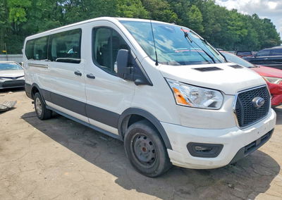 2022 Ford Transit T-350, daño Abolladuras/rayones menores, Copart lote 58898316, foto 4 de 13