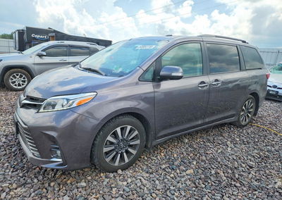 2019 Toyota Sienna Limited 7-passenger, uszkodzenie: Grad, Copart lot 54904116