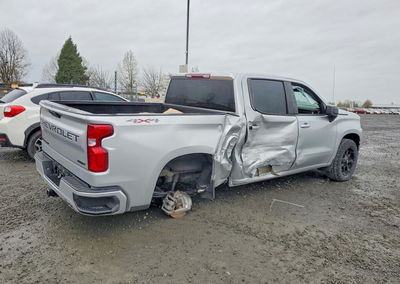 2022 Chevrolet Silverado Ltd K1500 Rst, daño Lateral, Copart lote 47138936, foto 3 de 12