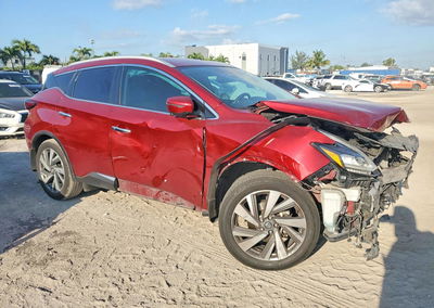 2021 Nissan Murano Sl, daño Frontal, Copart lote 52049476, foto 4 de 13
