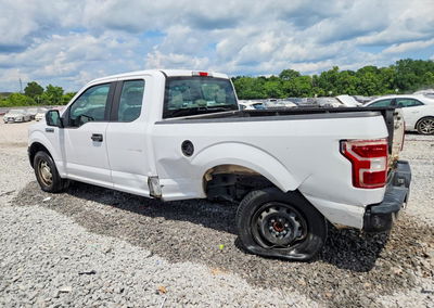 2019 Ford F150 Super Cab, daño Trasero, Copart lote 54509136, foto 2 de 14