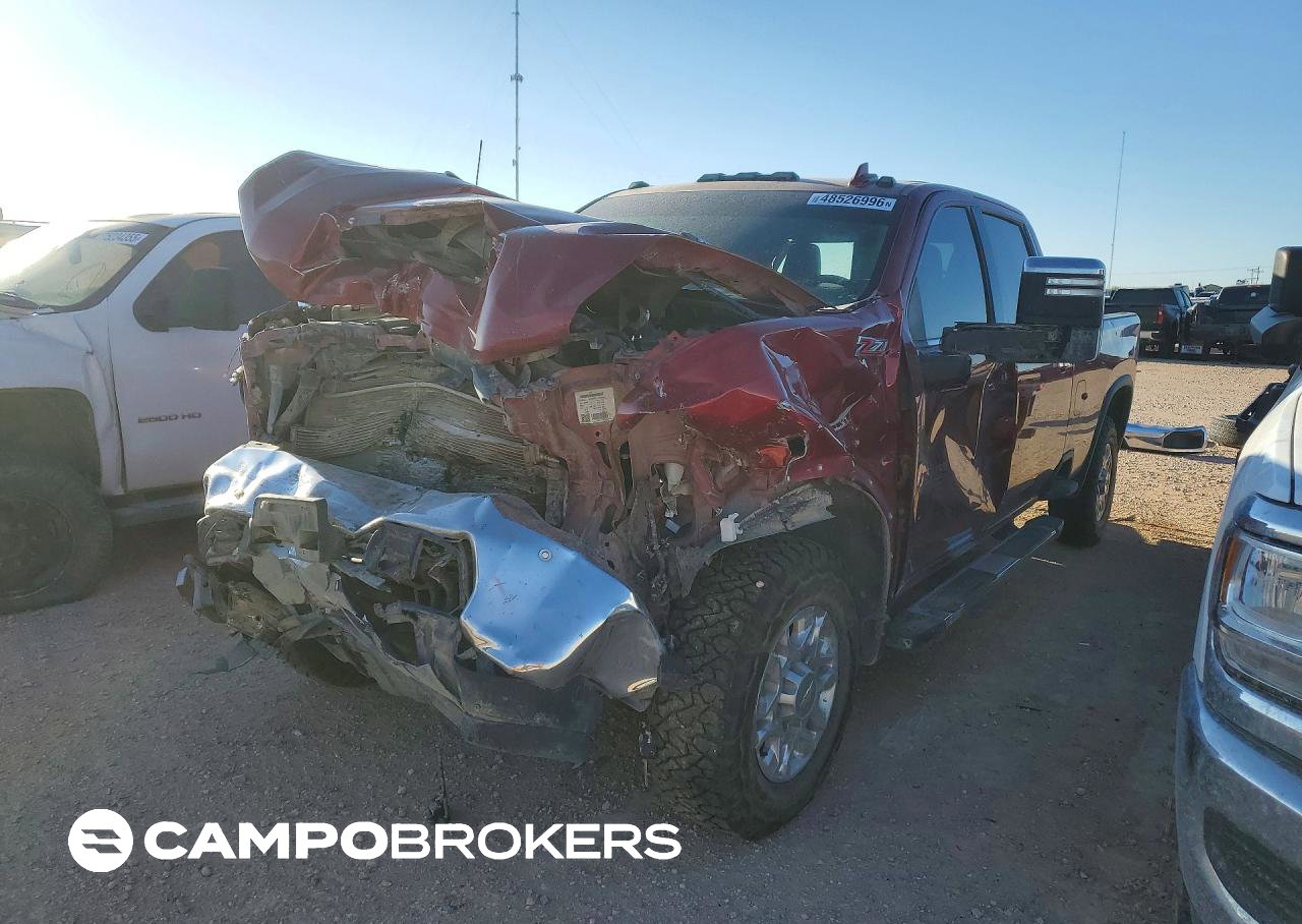 2022 Chevrolet Silverado K3500 Ltz, uszkodzenie: Przód, Copart lot 57424196