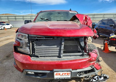 2019 Chevrolet Silverado K1500 Rst, daño Frontal, Copart lote 74709985, foto 5 de 14