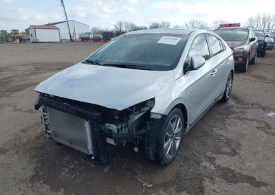 2019 Hyundai Ioniq Hybrid Limited, uszkodzenie: Przód, Iaai lot 44164181, zdjęcie 6 z 16
