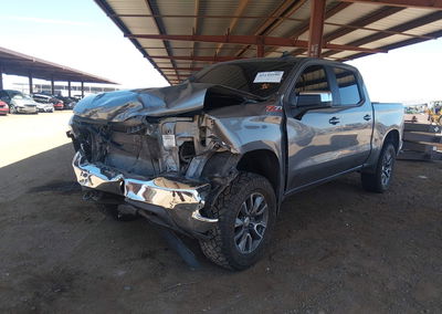 2022 Chevrolet Silverado 1500 Ltd 4wd  Short Bed Lt, uszkodzenie: Przód, Iaai lot 45149599, zdjęcie 2 z 16