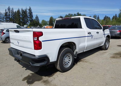 2019 Chevrolet Silverado 1500 Work Truck, daño Lateral izquierdo, Iaai lote 45014200, foto 4 de 21