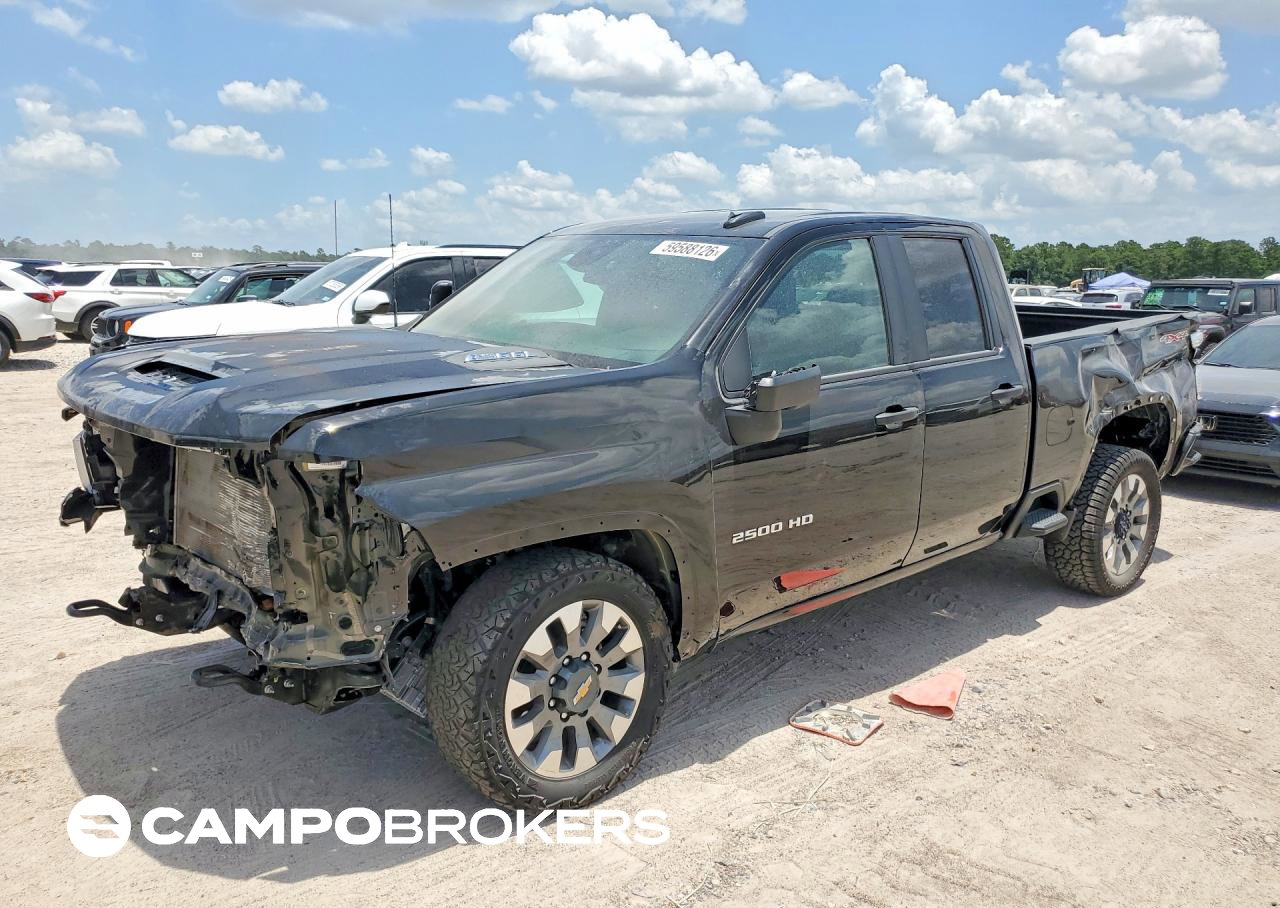 2026 Chevrolet Silverado K2500 Custom, пошкодження: Передня частина, Copart лот 59588126