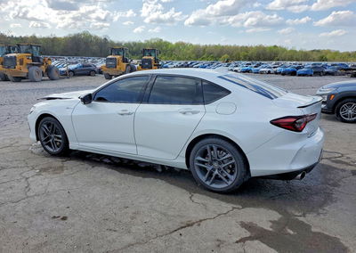 2024 Acura Tlx, daño Frontal, Copart lote 48245466, foto 2 de 14