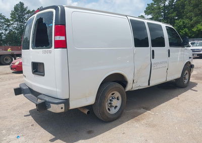 2023 Chevrolet Express Cargo Rwd 2500 Regular Wheelbase Wt, пошкодження: Правий бік, Iaai лот 45305203, фото 4 з 17