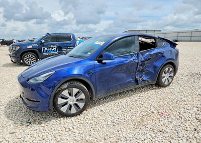 2021 Tesla Model Y, daño Lateral, Copart lote 56382146