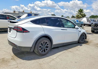 2023 Tesla Model X, uszkodzenie: Przód, Copart lot 55059056, zdjęcie 3 z 13